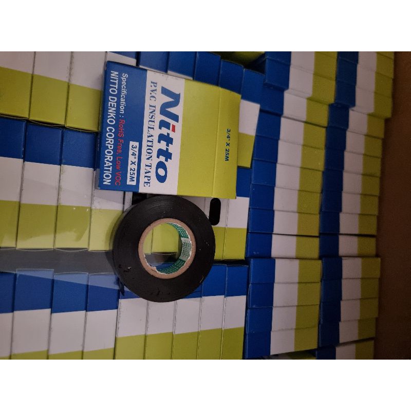 Jual Isolasi Nitto - Isolasi Listrik- Isolasi PVC Nitto 3/4 INC LAKBAN ...