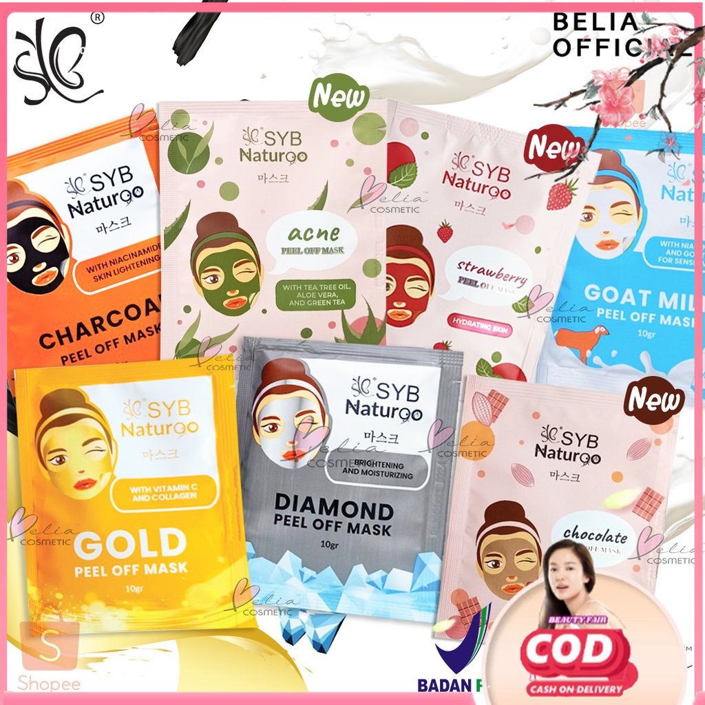 Jual [BF] [100% ORIGINAL] SYB NATUR90 PEEL OFF MASK GOAT MILK | DIAMOND ...