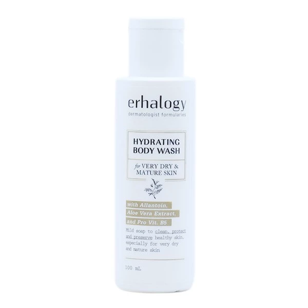 ERHA Hydrating Body Wash 100 ml - Sabun Mandi Kulit Tubuh Kering - foto 1