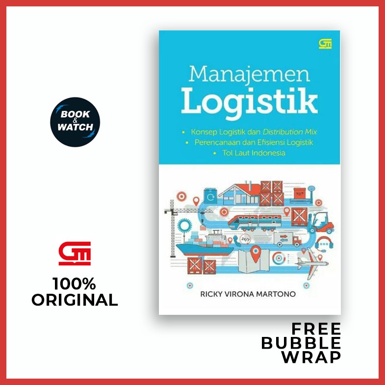 Jual Buku Manajemen Logistik - Original GPU | Shopee Indonesia