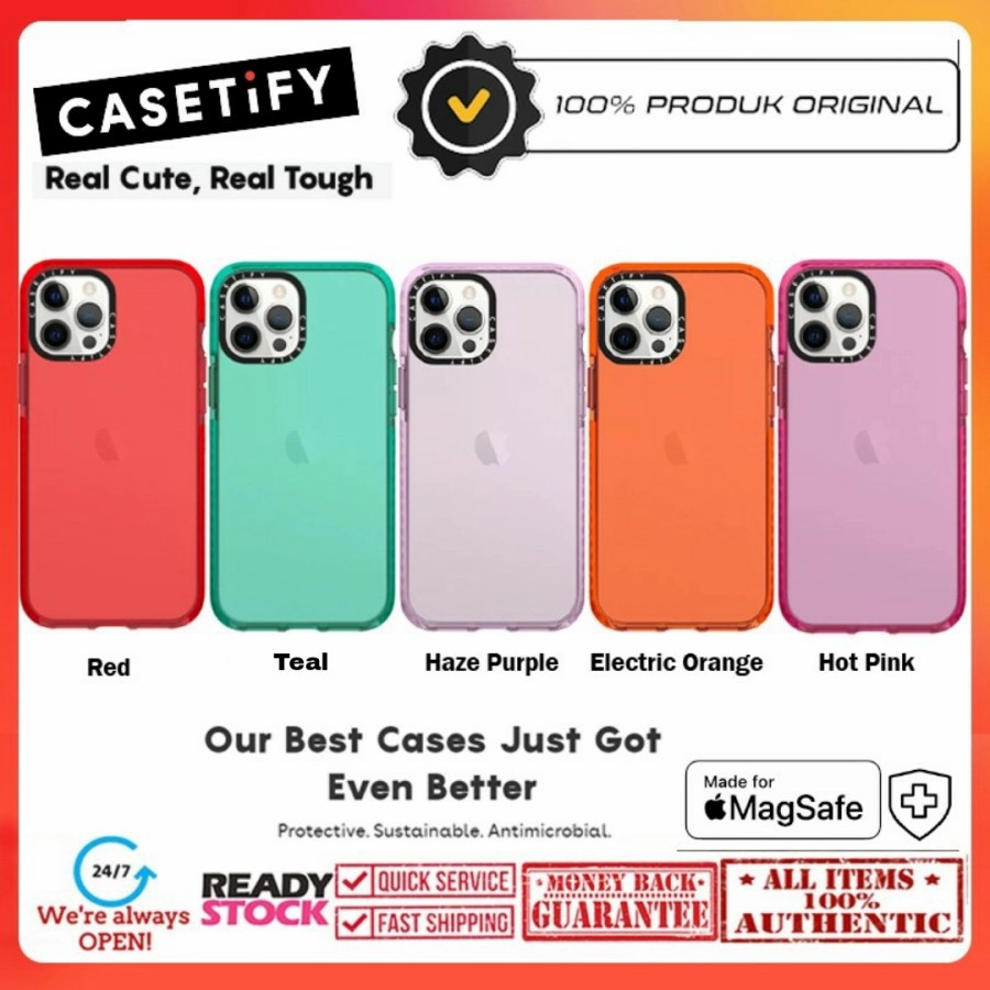 Jual Case iPhone 12 Pro Max / 12 Pro / 12 Mini CASETIFY IMPACT Case