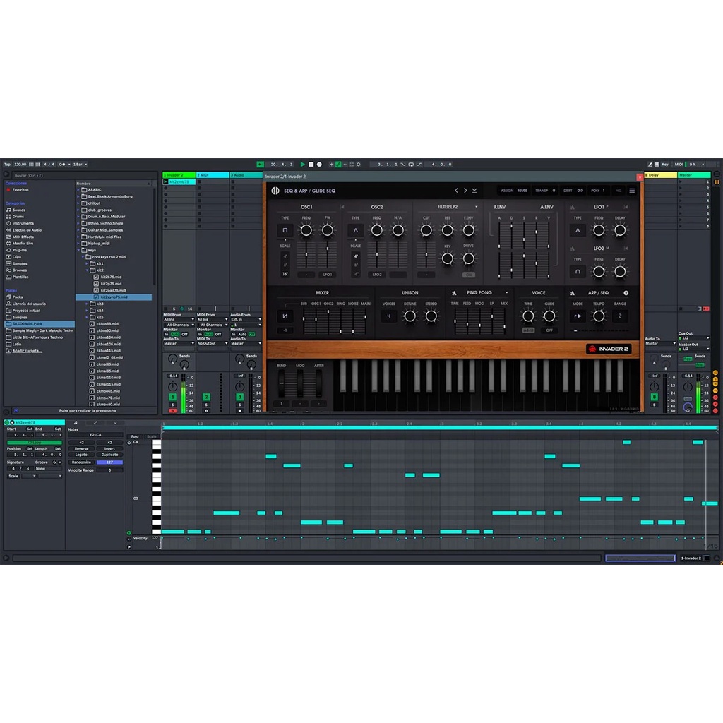 Jual Plugin E-phonic Invader 2 v1 - vst virtual instrumen analogue ...
