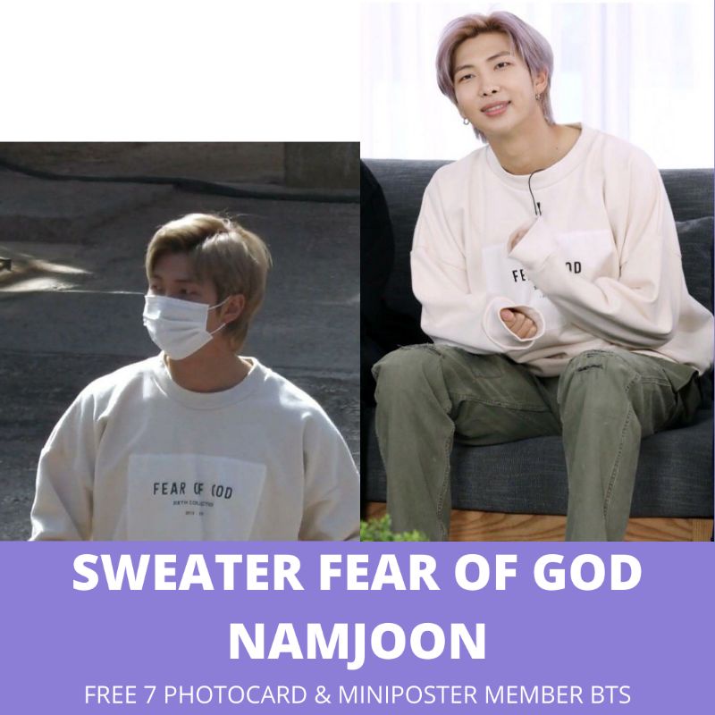 Namjoon sweatshirt hot sale