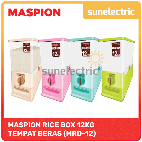 Jual Maspion MSP MRD-12 Rice Box Tempat Penyimpanan Beras Kapasitas 12 ...