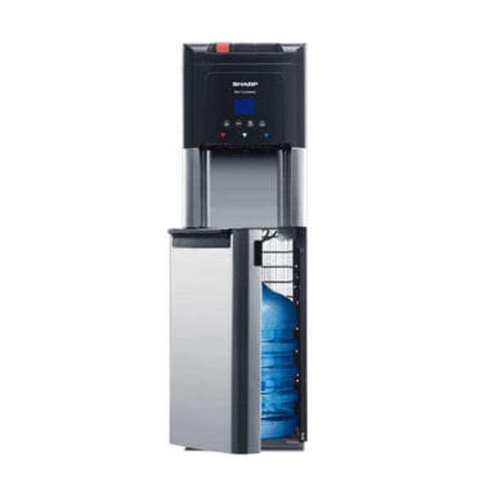 Jual SHARP WATER DISPENSER BOTTOM LOADING SWD-75EHL-SILVER STAINLESS ...