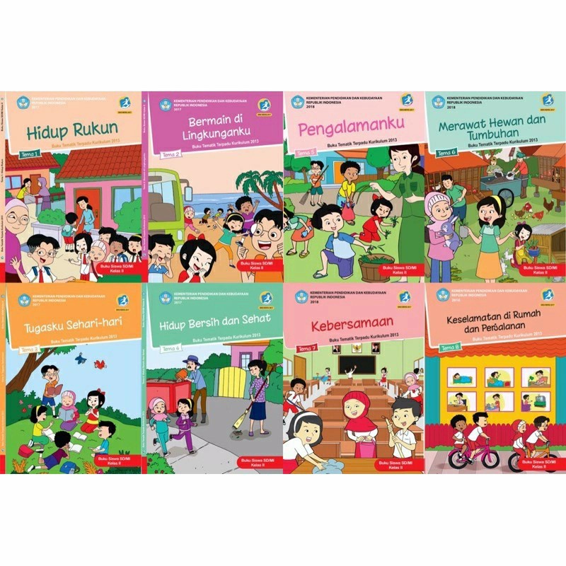 Jual Buku Siswa Tematik Sd Mi Kelas Tema S D Shopee Indonesia