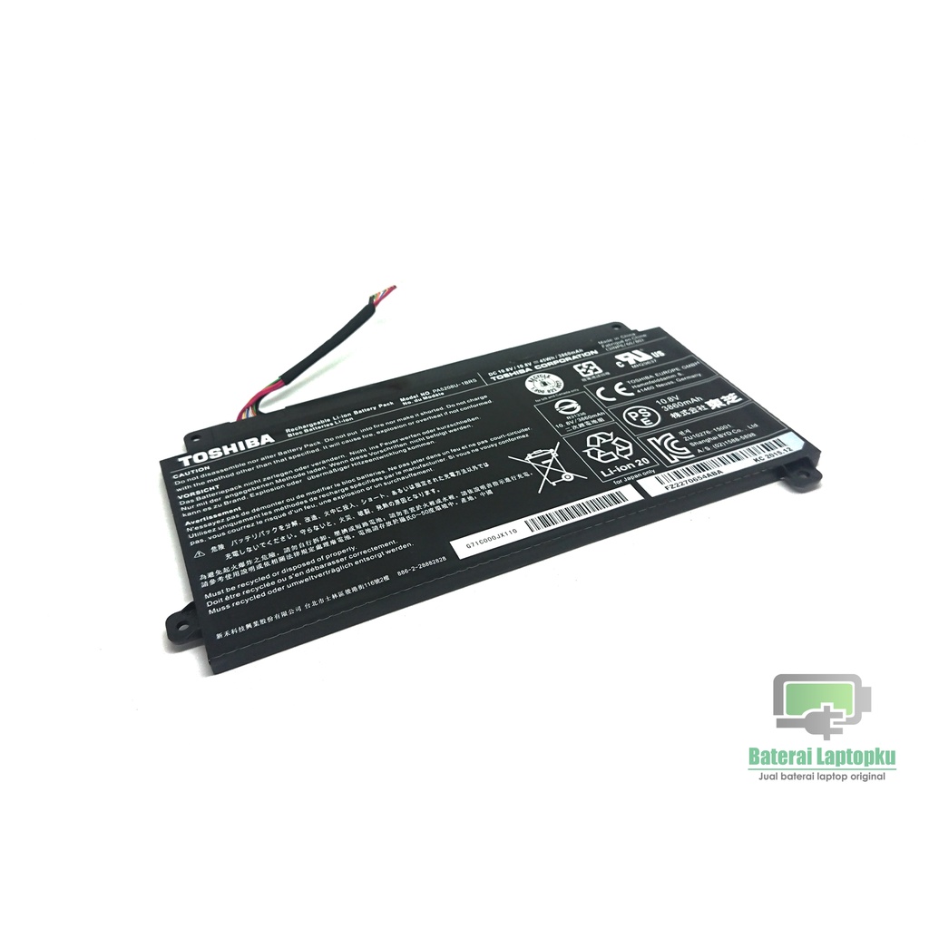 Bateria Pa5208u Toshiba Satellite Cb35 P55w E45w L55w C55w | Cuotas sin interés