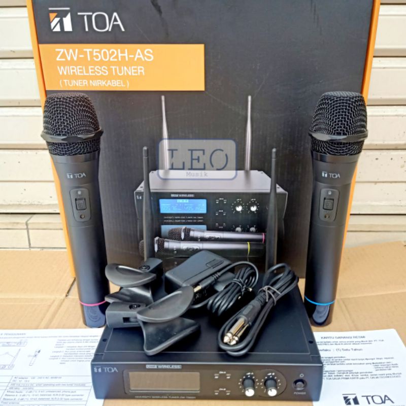 TOA MICROPHONE ZW T502H AS ZWT502HAS WIRELESS MIC