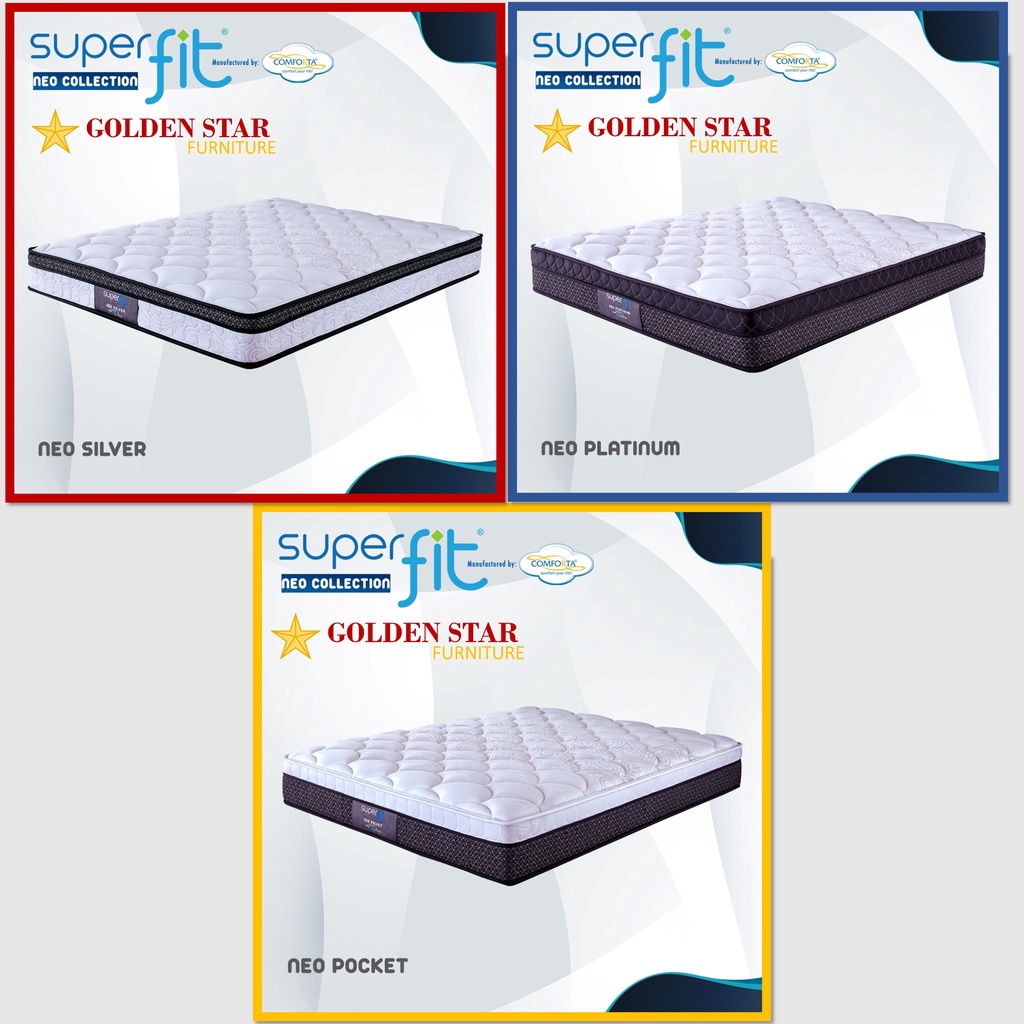 Jual Kasur Matras Comforta Superfit Spring Bed 140 springbed 140x200 ...