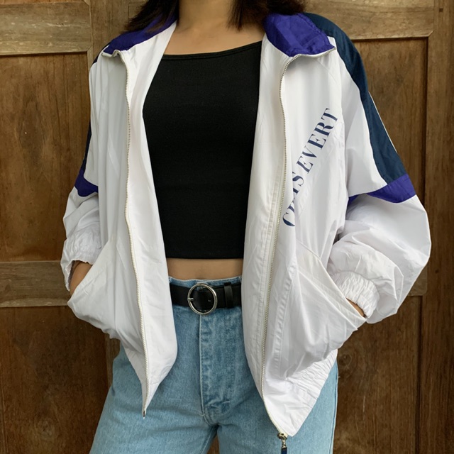 White hot sale vintage jacket