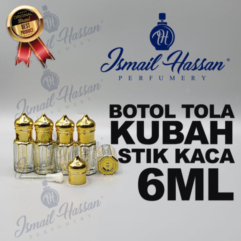 Jual Botol Tola Kubah Emas Stick Kaca 12Ml,6Ml Dan 3Ml. | Shopee Indonesia