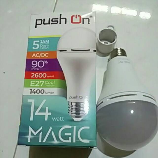 Jual Led magic push on 14w | Shopee Indonesia