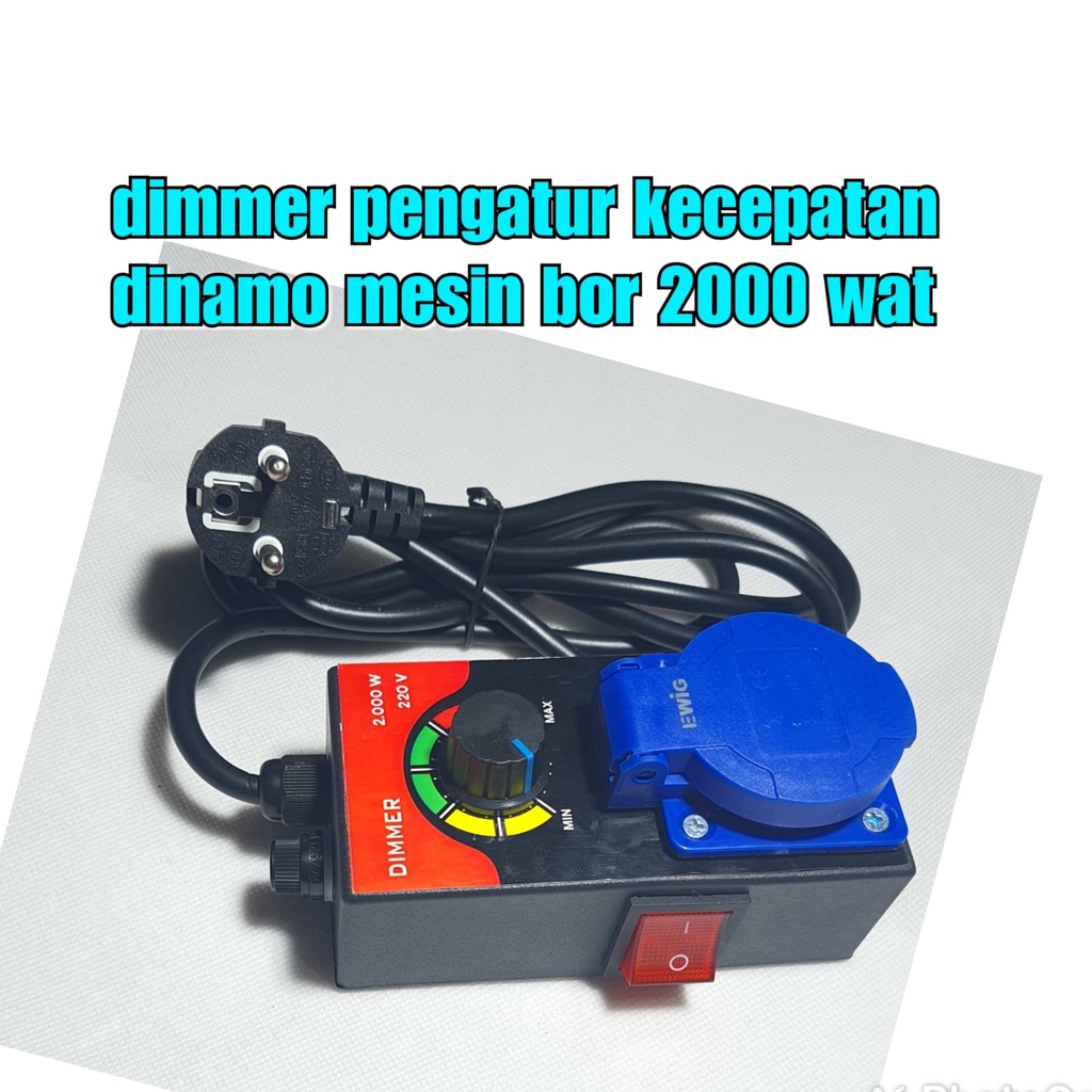 Jual DIMMER SCR 2000W DIMMER 2000 WATT / PENGATUR KECEPATAN DINAMO ...