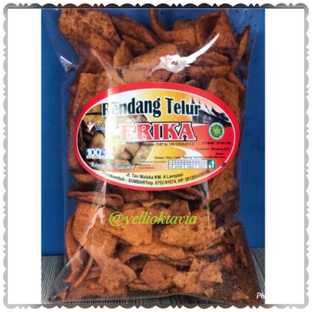 Jual Rendang Telur Erika 200 Gr Shopee Indonesia