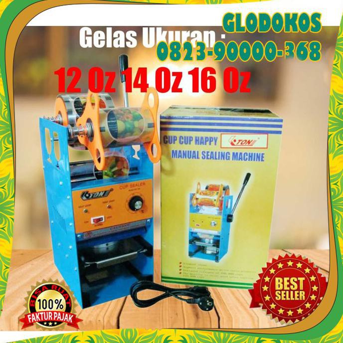 Jual Mesin Press Gelas Minuman Cup Sealer Eton Et D Shopee Indonesia