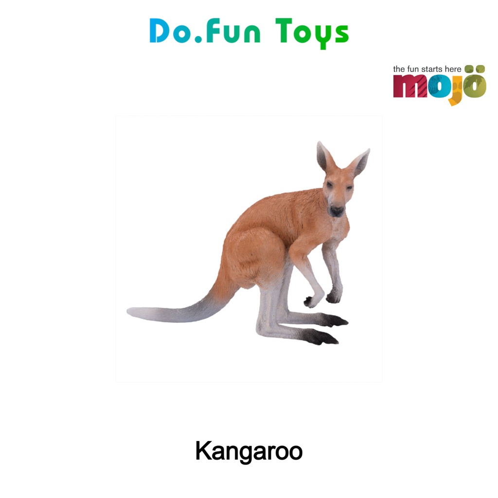 Jual MOJO Animal Figurine | KANGAROO / Mainan Miniatur Binatang Kanguru ...