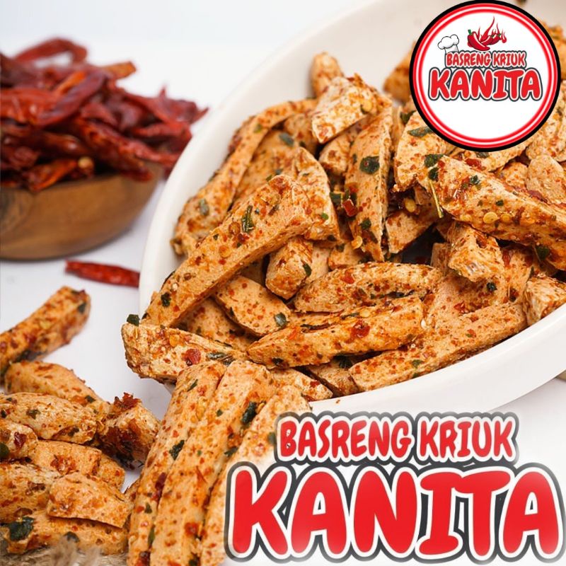 Jual Basreng Kriuk Kanita | Basreng Pedas | Baso Goreng | Basreng ...
