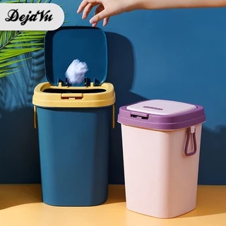 Dejavu Tempat Sampah Ruang Tamu Tong Sampah Plastik Tempat Sampah Tertutup Kotak Sampah HSB161