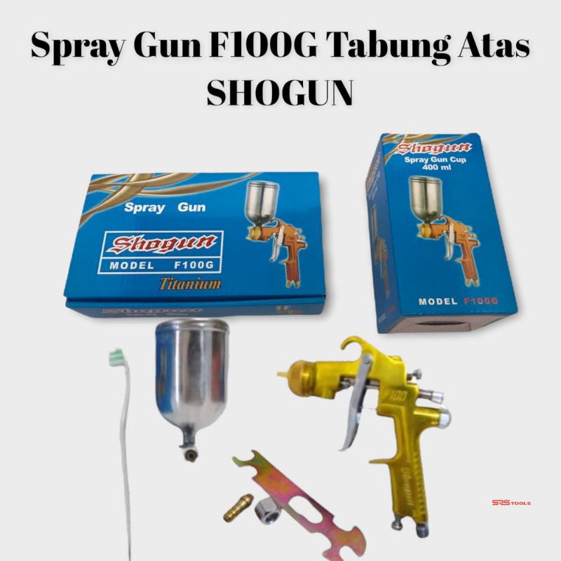 Jual Shogun F G Spray Gun F Tabung Atas Sped Spraygun F G Shopee Indonesia