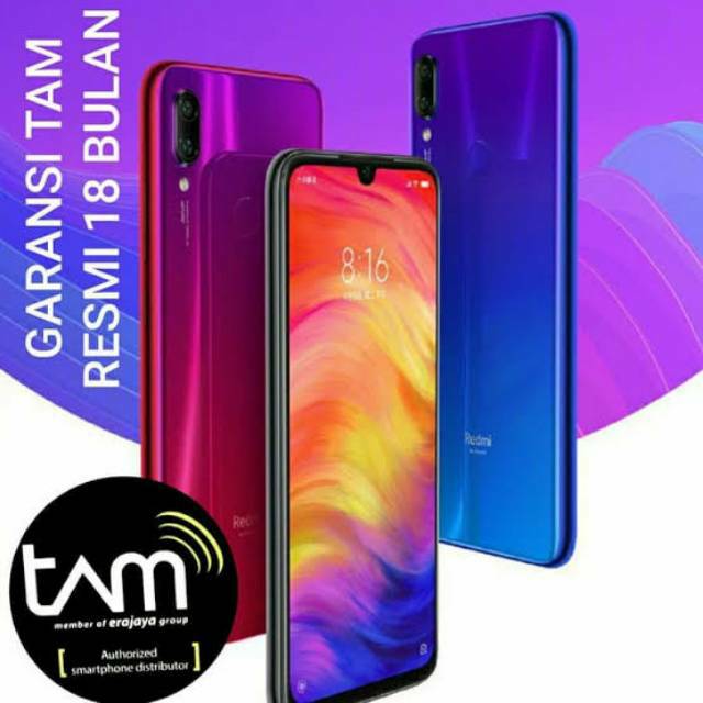 Jual Redmi Note 7 Ram 6 Gb Internal 128 Gb Garansi Resmi Tam | Shopee ...