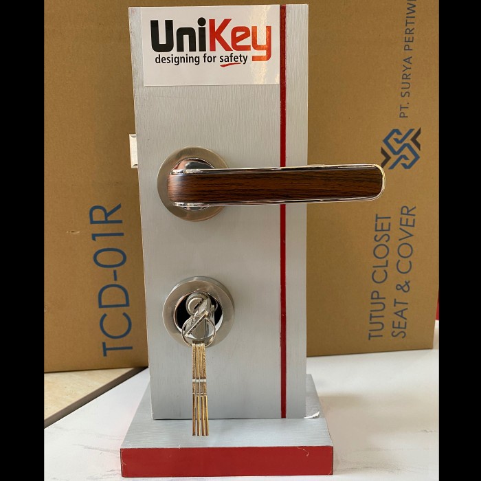 Jual Paket Handle Pintu Set Unikey Hre 259.17 Original, Gagang Handel ...