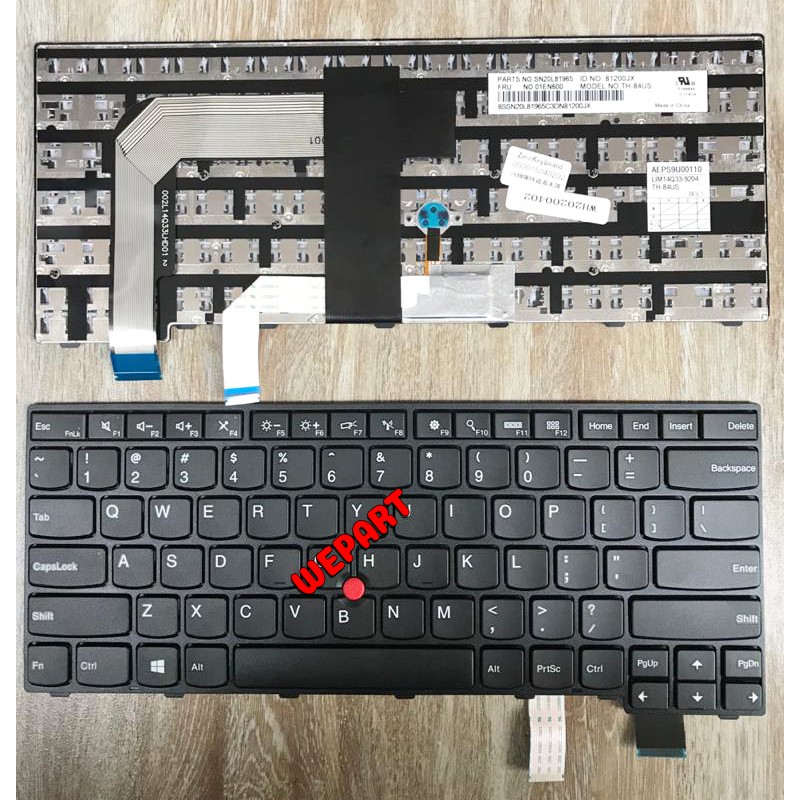 Jual keyboard ThinkPad T460s T470s SN20L82047 Shopee Indonesia