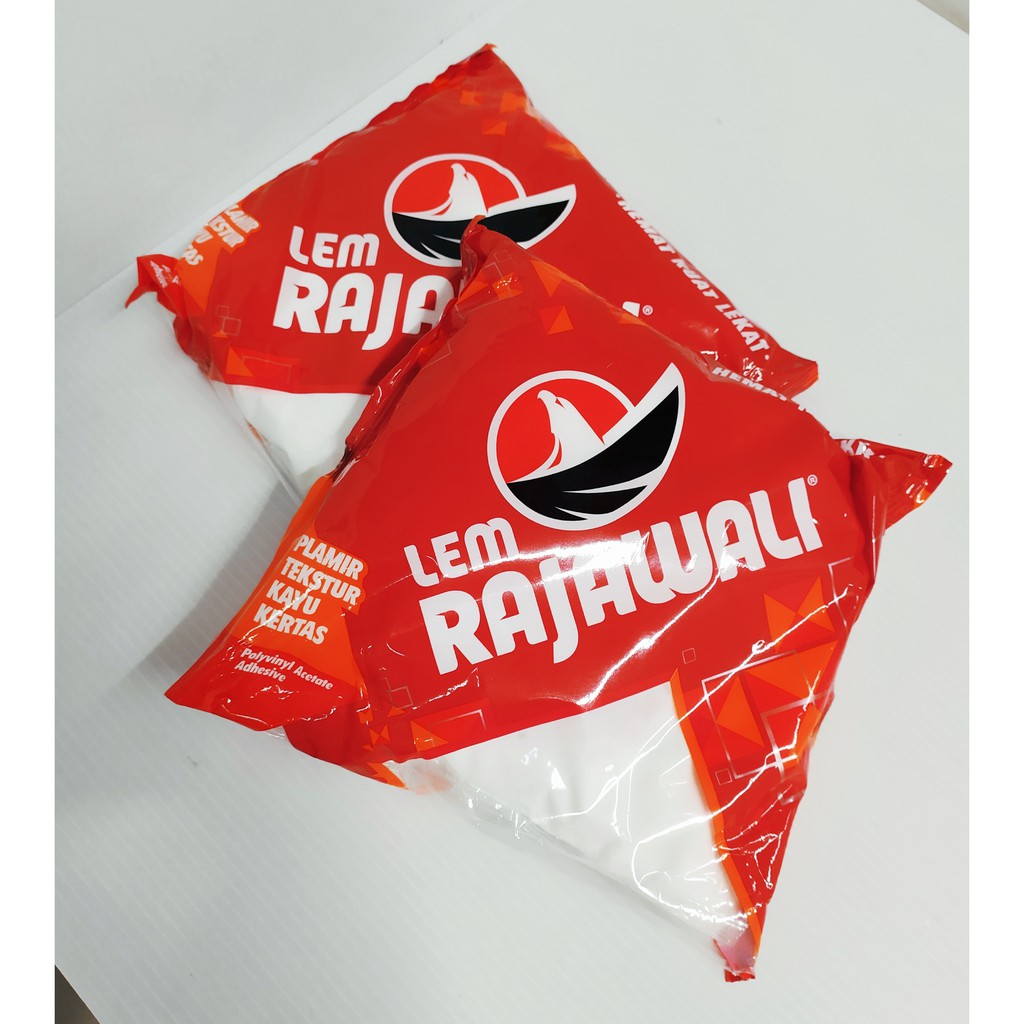 Jual LEM RAJAWALI PUTIH 1/2kg 500gr KEMASAN MERAH | Shopee Indonesia