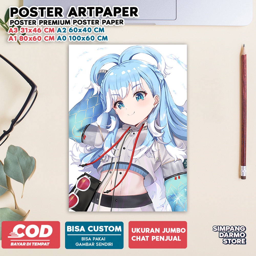 Jual Poster Kobo Kanaeru Fans Kobokan Aeru Kobokers Cebokers ...