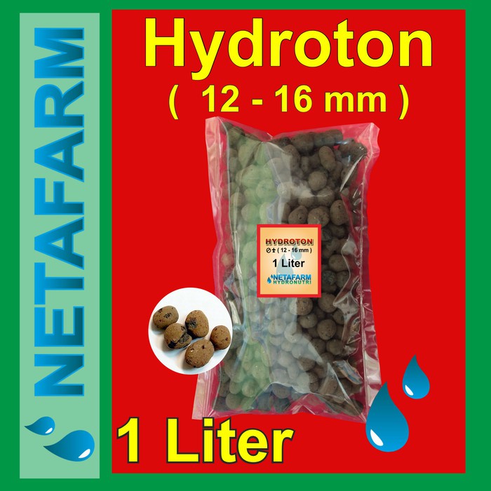 Jual Media Tanam Hidroton / Hydroton CHINA 1 Liter ( 12 - 16 mm ...