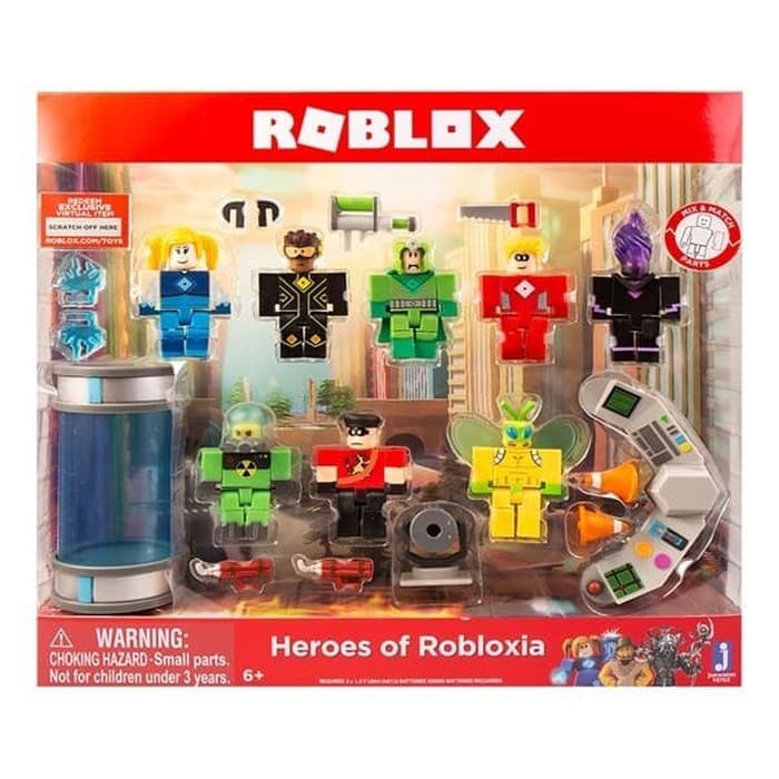 Jual Roblox Feature Environmental Set Heroes of Robloxia Shopee