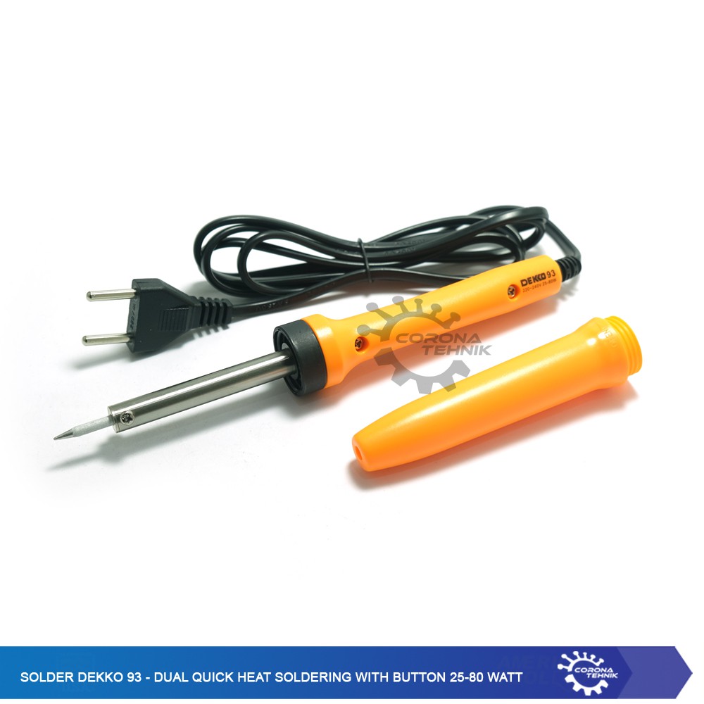Jual Solder Dekko 93- Dual Quick Heat Soldering With Button 25-80 Waat ...
