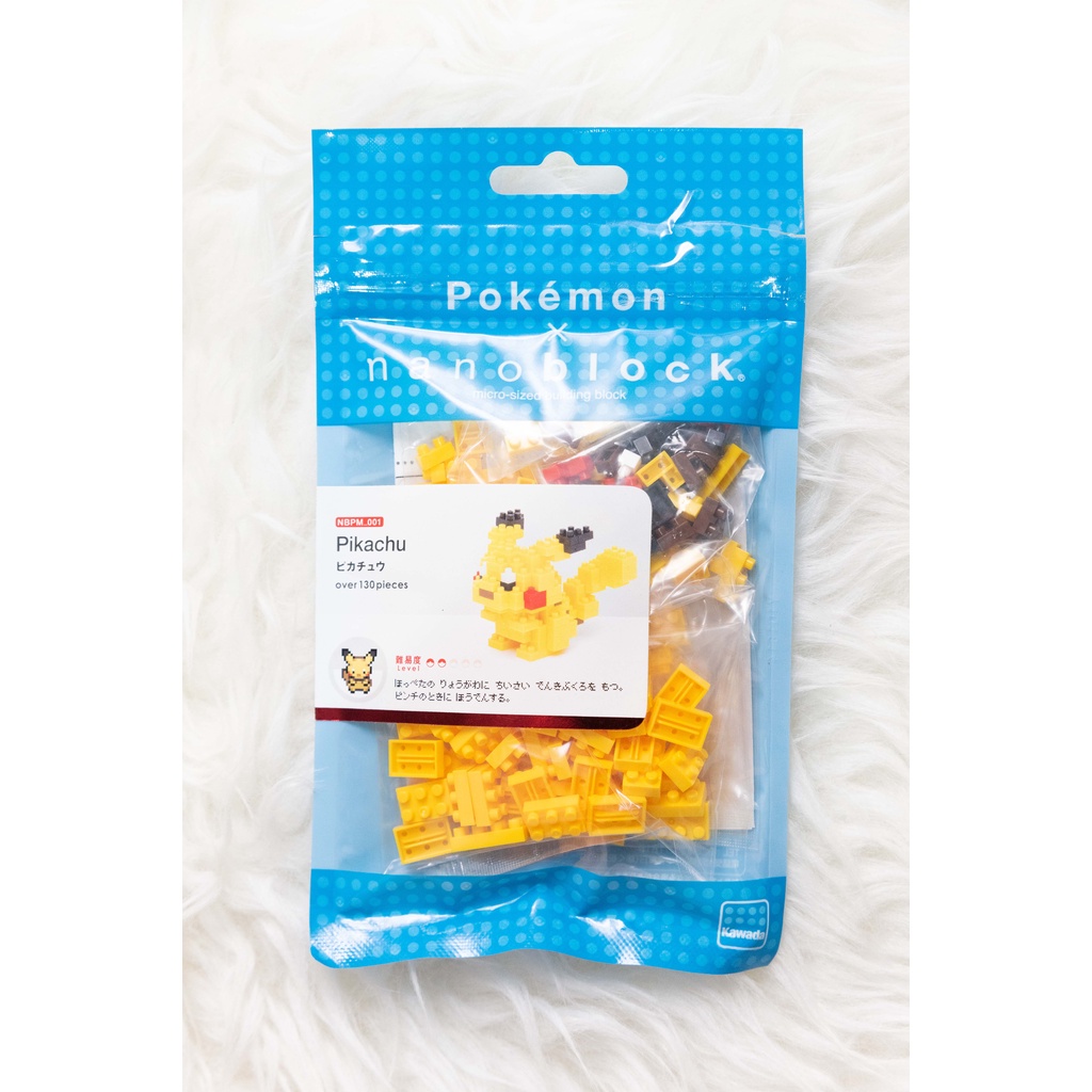 kawada nanoblock pokemon