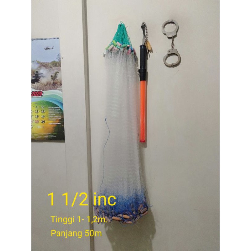 Jual JARING IKAN SIAP PAKAI /jala ikan,perangkap ikan/jaring ikan siap ...