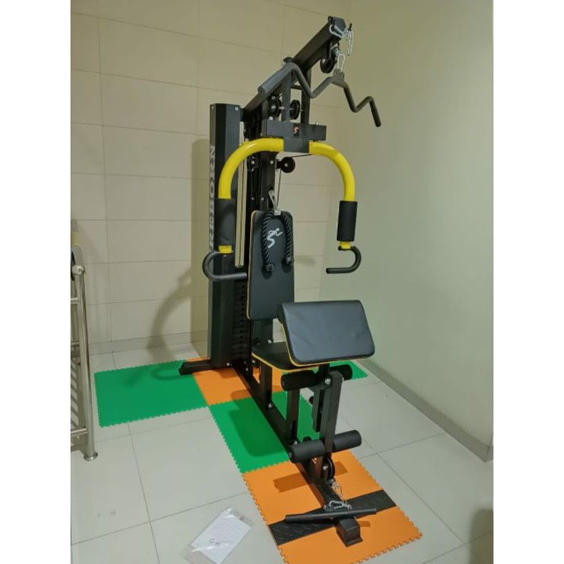 Jual Home Gym 1 Sisi Home Gym Ireborn Alat Angkat Beban | Shopee Indonesia