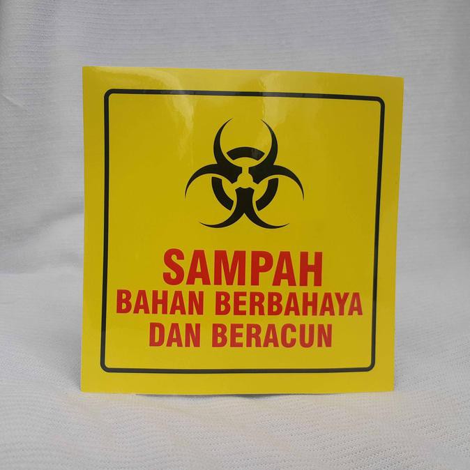 Jual Stiker Sampah B3 Bahan Berbahaya Beracun HEMAT | Shopee Indonesia