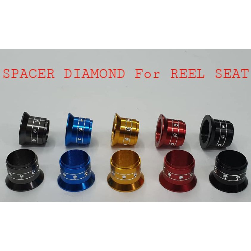 Jual WINDING CHECK WISH SPACER DIAMOND For REEL SEAT - BLUE