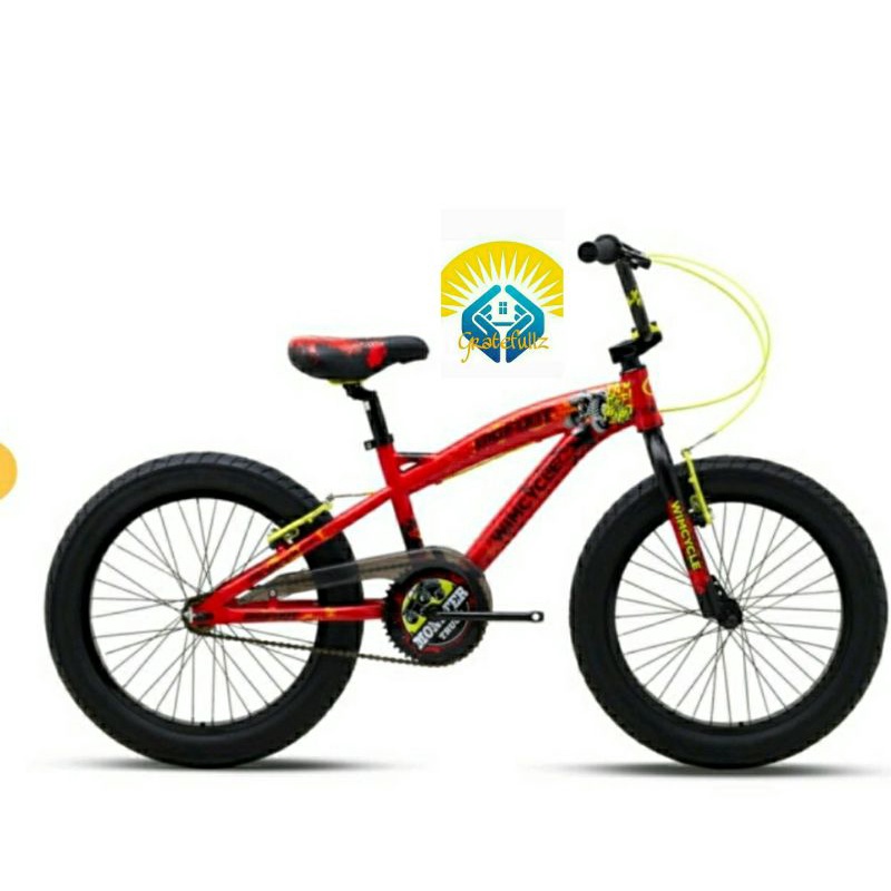 Jual Sepeda BMX 20 inch WIMCYCLE BIG FOOT ban jumbo 3.0 | Shopee Indonesia