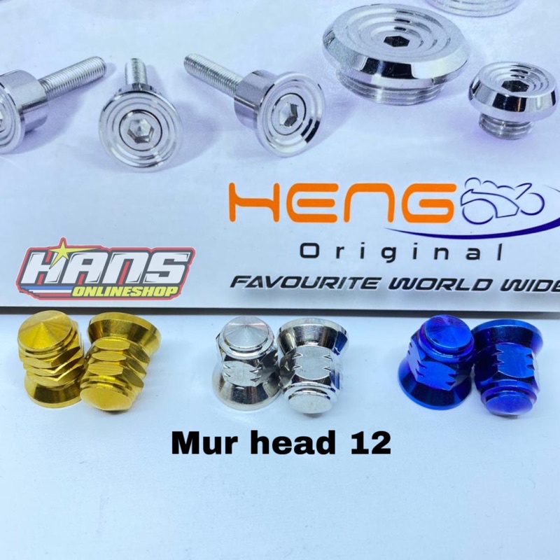 Jual MUR HEAD/ MUR TUTUP PROBOLT MODEL STANDAR UKURAN 12 HENG THAILAND ...