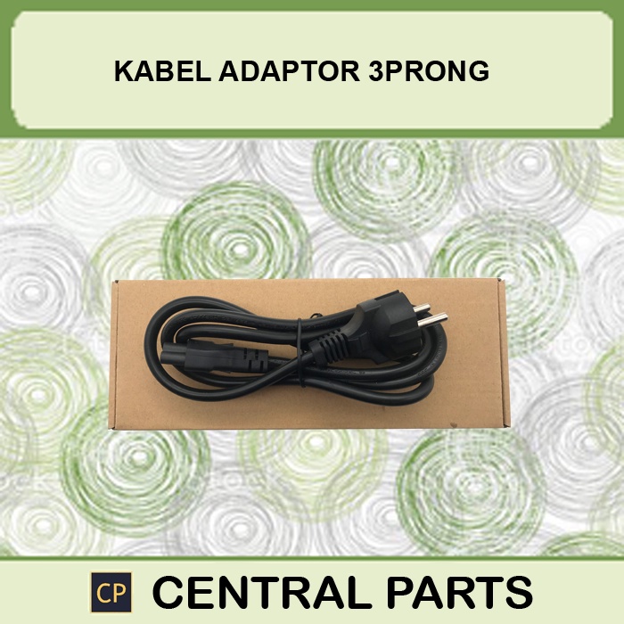 Jual Kabel Power Adaptor 3 prongs | Shopee Indonesia