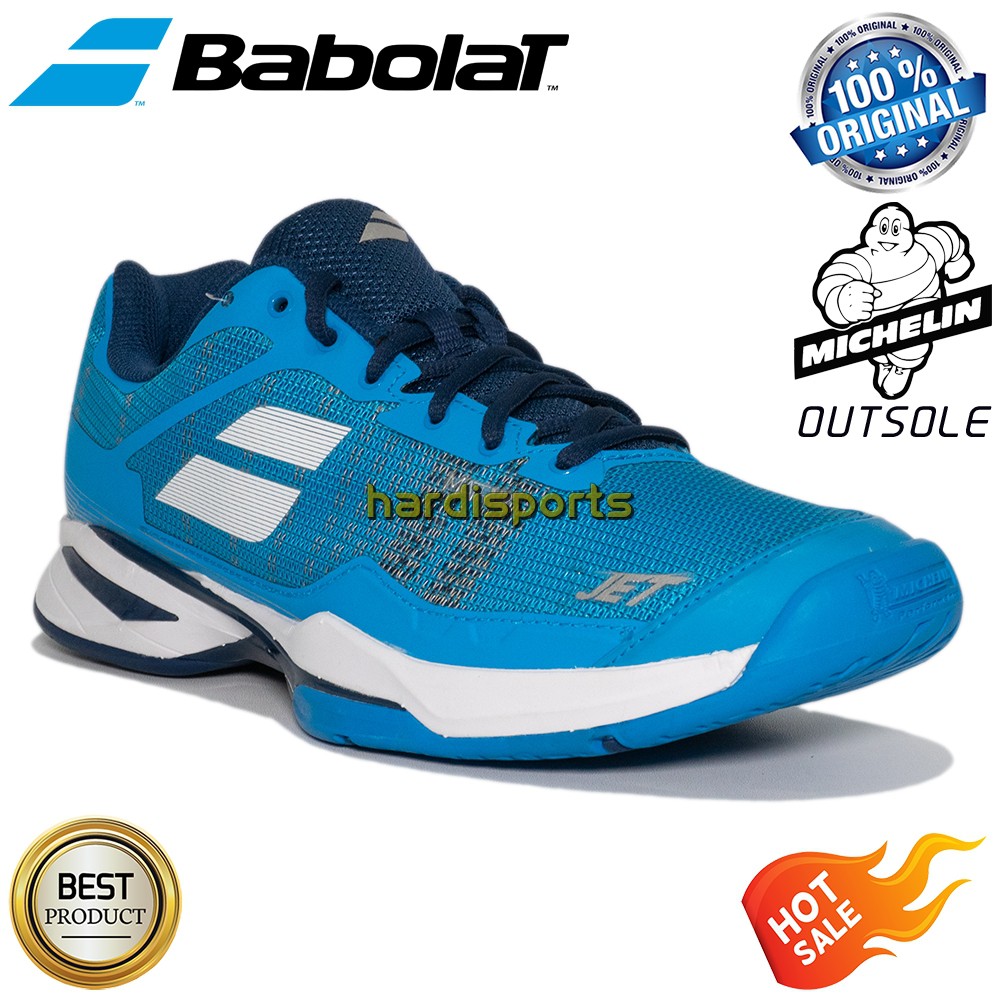 Sepatu Tenis Babolat Jet Mach I AC 30S18649DW Diva Blue ORIGINAL