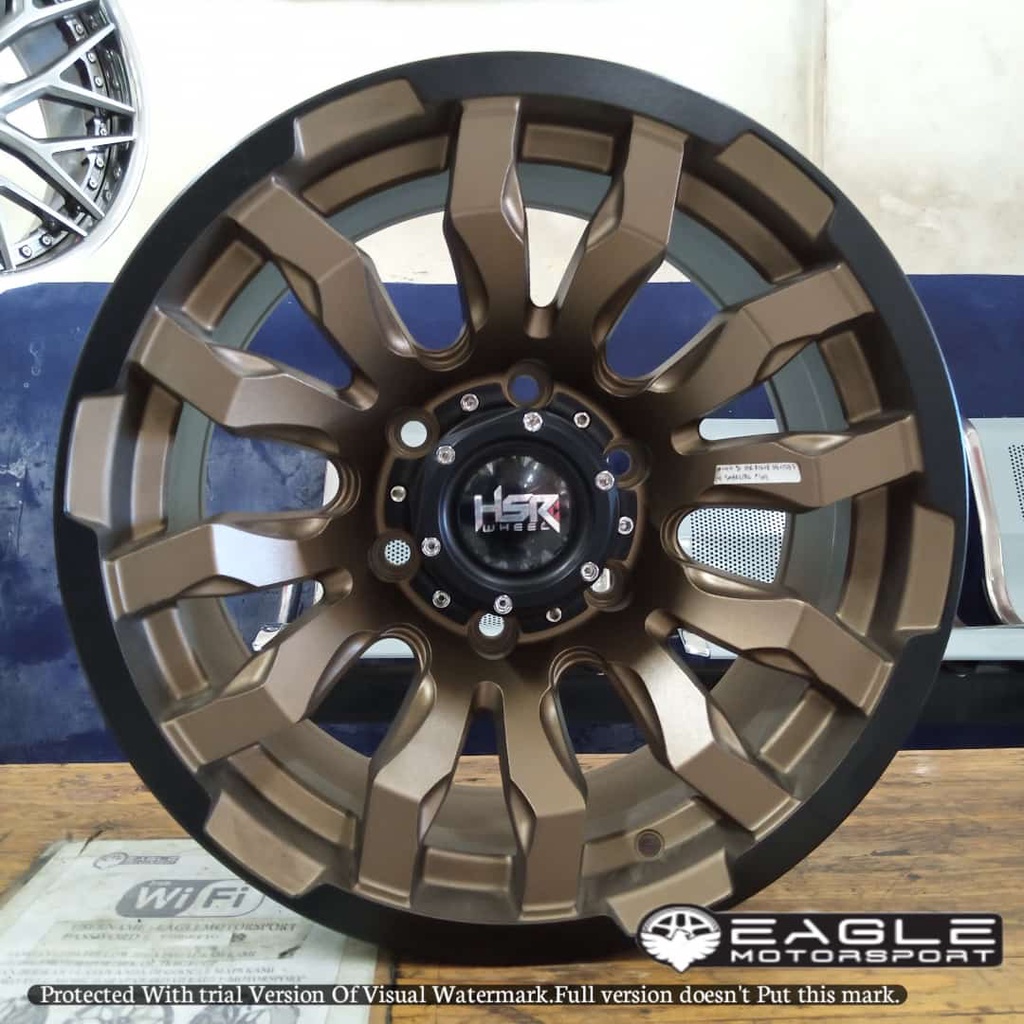 Jual Velg Mobil ORIGINAL HSR TYPE BURNEH R16 Ring 16 Velk Pelek Pajero ...