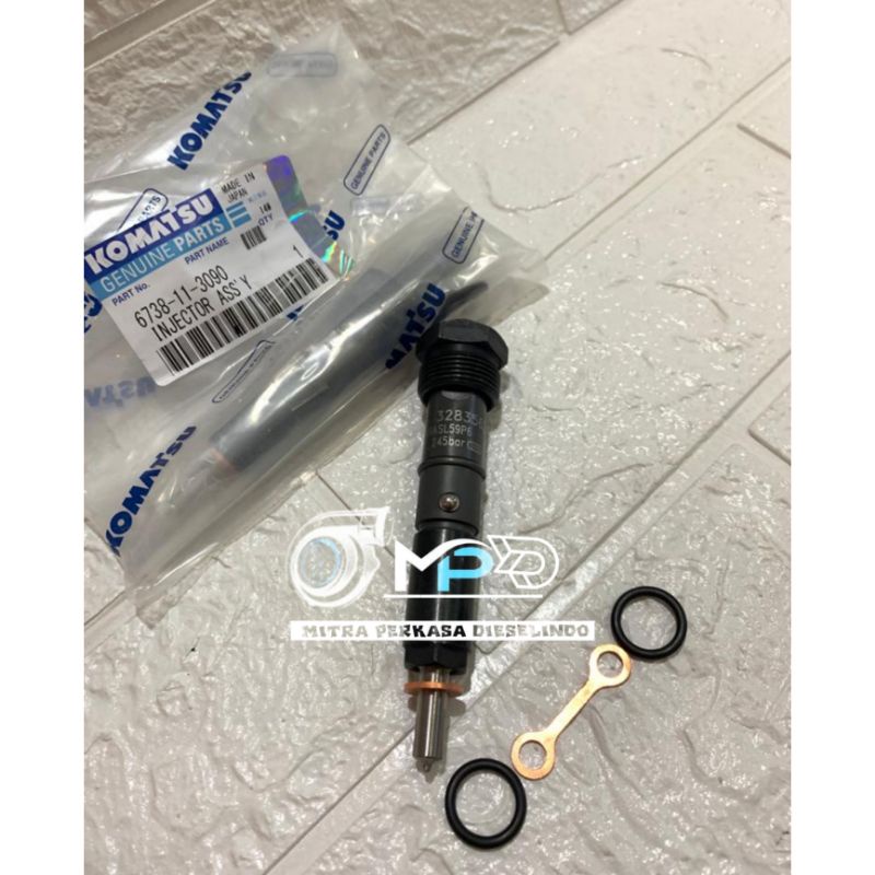 6PCS Fuel Injector 6738-11-3090 0432133864 Fits 鳴き for