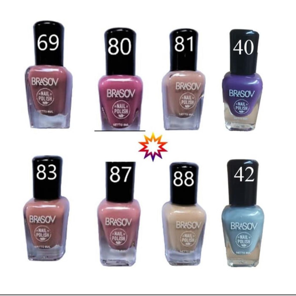 Jual KUTEX KUKU BRASOV NAIL POLISH 8ML CAT KUKU PEWARNA KUTEKS / KUTEK ...