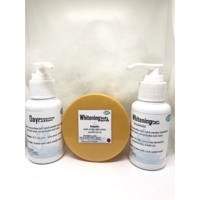 Jual Paket pemutih badan mulus mengangkat sel kulit mati kinclong artis