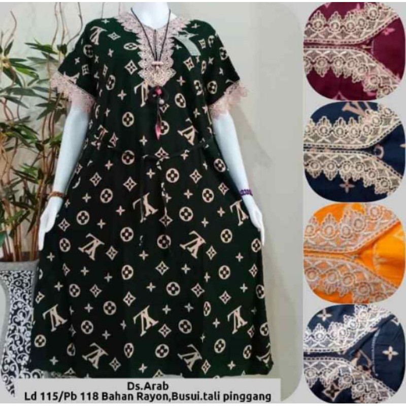 Jual PROMO DASTER ARAB / DASTER WANITA PREMIUM / RAYON GRADE A | Shopee ...