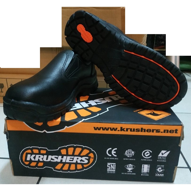 Jual Sepatu Kerja Safety Krushers Boston Shopee Indonesia