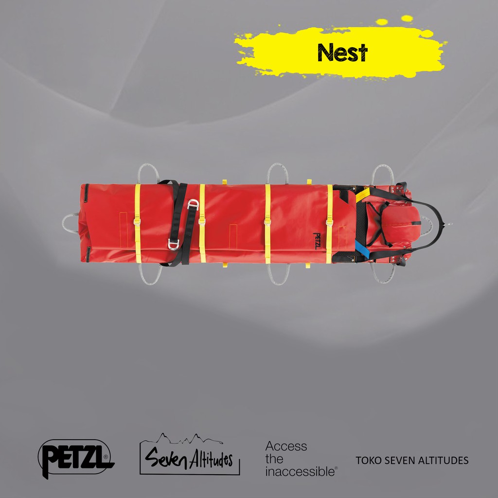 Jual Nest rescue litter Petzl for via ferrata cave rescue | Shopee ...