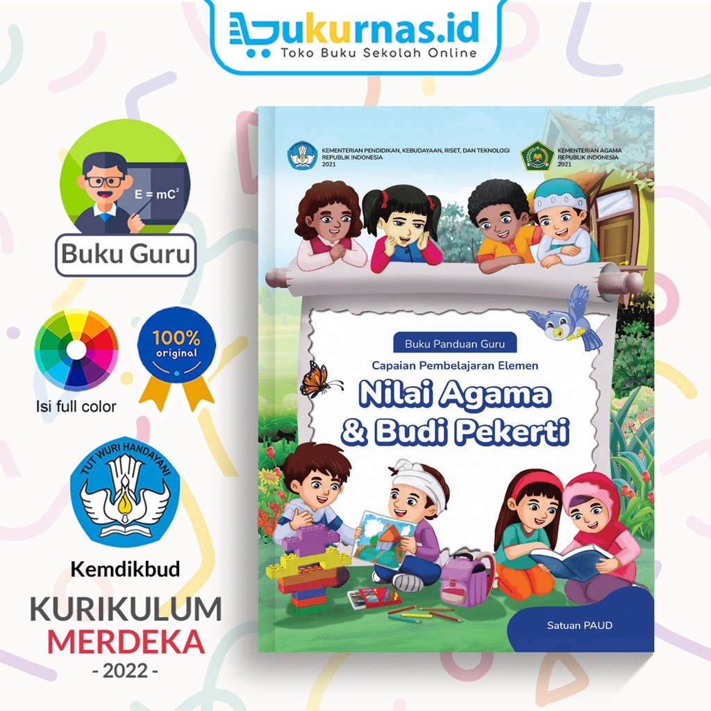 Jual Buku Panduan Guru Paud Nilai Agama Dan Budi Pekerti K Merdeka Shopee Indonesia 9609