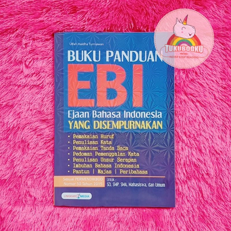 Jual PUEBI Buku Panduan EBI Buku Ejaan Bahasa Indonesia Yang ...