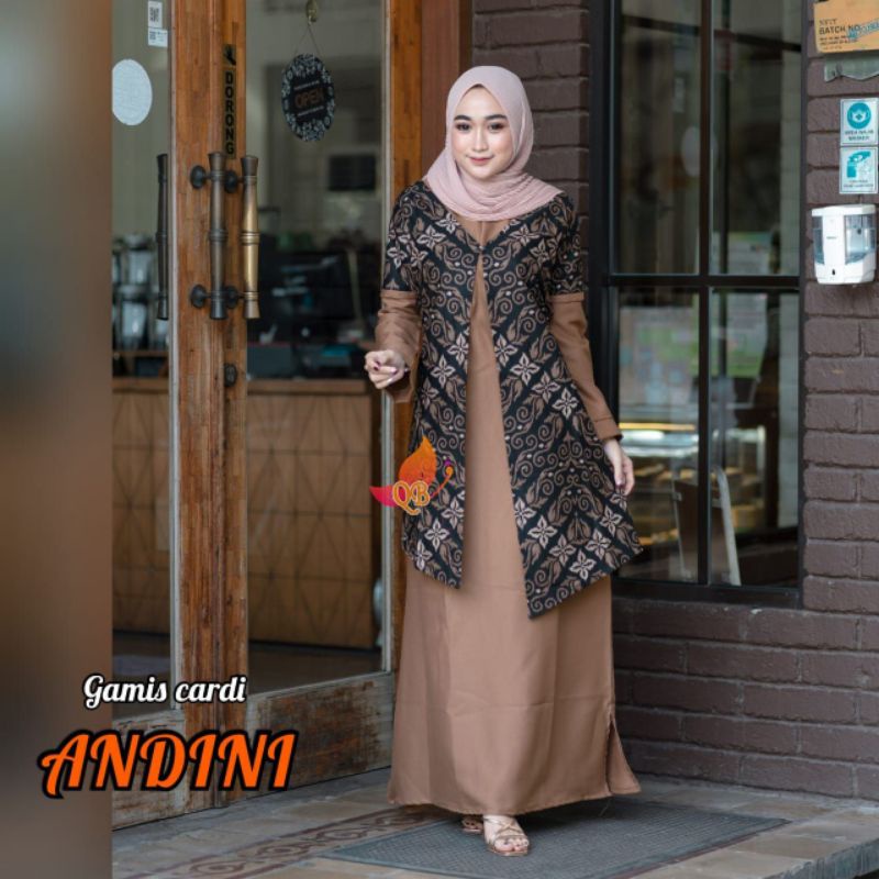 Gamis batik Kondangan Bridesmaid Dress Premium Baju Tunangan Polos Terbaru 2021 Seragam Lebaran